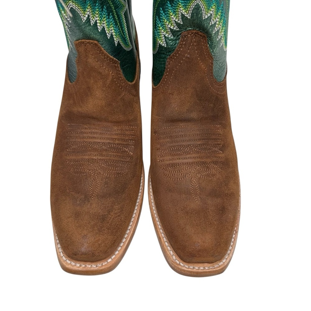 Ariat Futurity Flash K Toe Western Boots in Glazed Ginger Night Vision. Sz: 8 - Picture 7 of 14